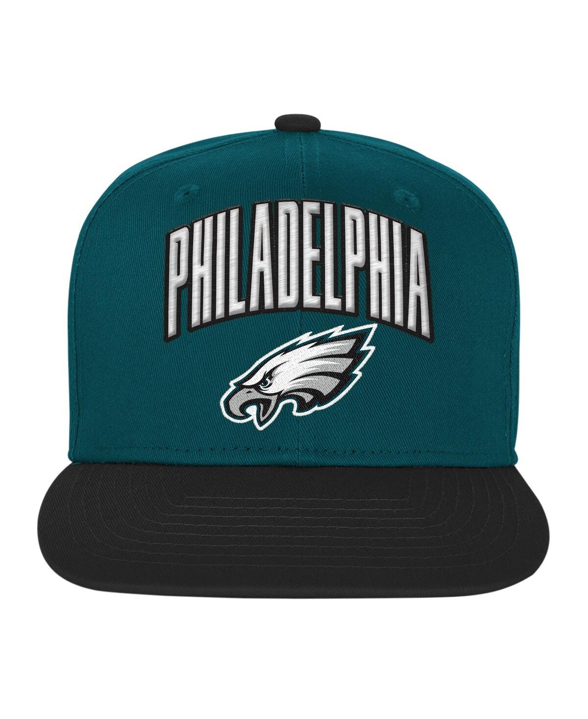 Outerstuff Preschool Midnight Green Philadelphia Eagles Essentials Adjustable Hat In Green