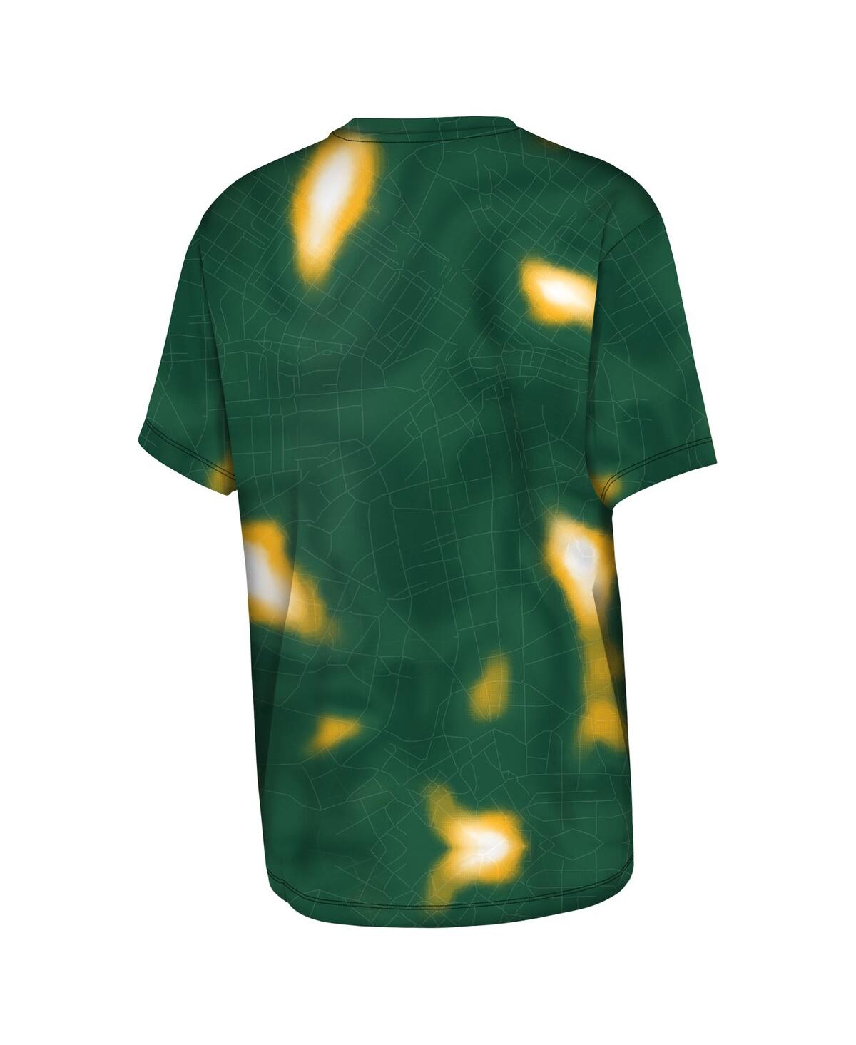 Outerstuff Big Boys And Girls Green Bay Packers End Zone Dri-tek T-shirt In Green