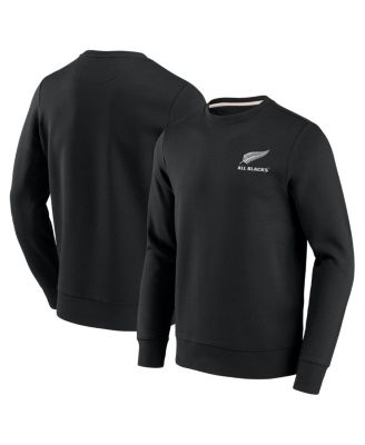 Fanatics - Black All Blacks Essentials Logo Fleece Pullover Sweatshirt