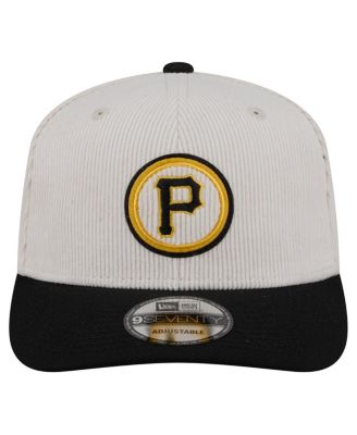 Men's Cream/Black Pittsburgh Pirates Loyal 9SEVENTY Adjustable Hat