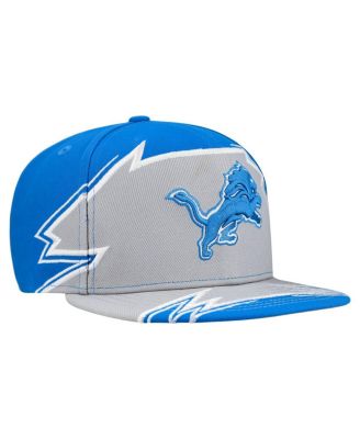 Men's Blue/Gray Detroit Lions Break 59FIFTY Fitted Hat