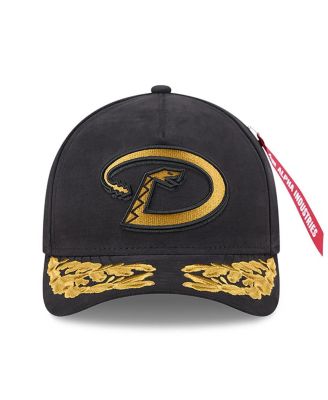 Men's Black Arizona Diamondbacks A-Frame 9FORTY Adjustable Hat