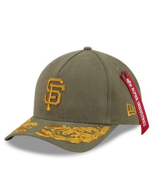 New Era - Men's Olive San Francisco Giants A-Frame 9FORTY Adjustable Hat