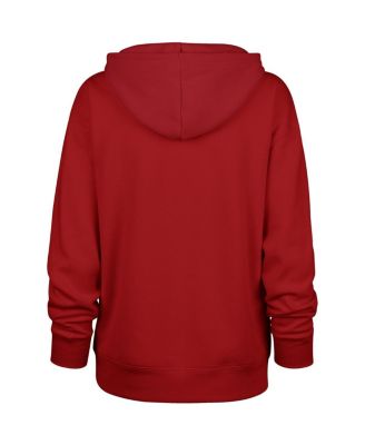 Women's&nbsp;Red New England Patriots Whirlwind Naomi Pullover Hoodie