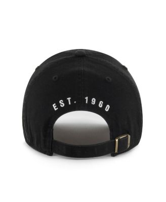 Men's Black Las Vegas Raiders Hard Hat Clean Up Adjustable Hat