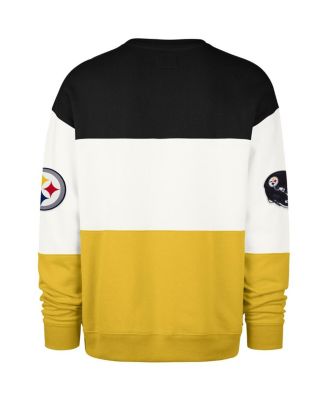 Men's Black/Gold Pittsburgh Steelers Breeze Maximalist Sweatshirt