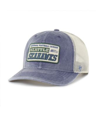 '47 Brand - Men's College Navy Seattle Seahawks Canteen Relaxed Trucker Adjustable Hat