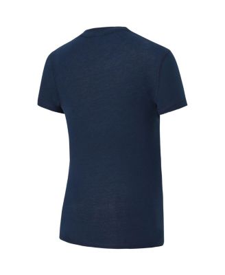 Women's 2-Piece Navy/Red New England Patriots Avondale T-Shirt and Pants Flannel Pajama Set