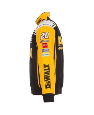 JH DESIGN レーシングジャケット DEWALT JH Design NASCAR Racing Jacket DeWalt Black Yellow Men's