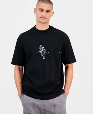 Hugo Boss - Dollo Short Sleeve Logo Graphic Crewneck T-Shirt