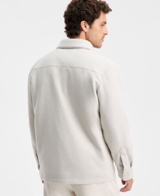 Men's Wool Padded Shirt Jacket, Macy's Exclusive