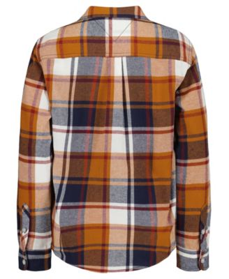 Boys' 8-20 Flannel Long Sleeves Shirt