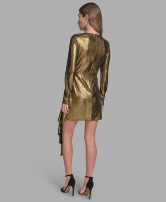 Women's Side Knot Sheath Dress