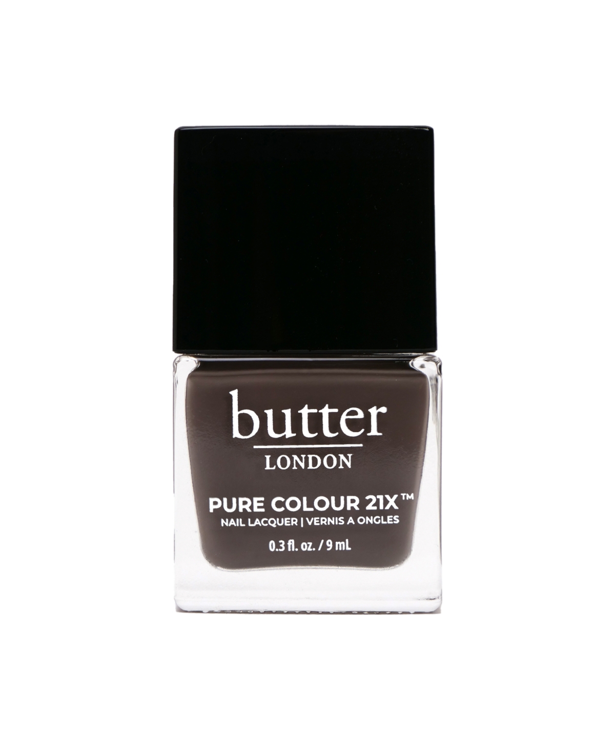 Butter London Pure Color 21x Nail Lacquer, 0.3 Oz. In Gray