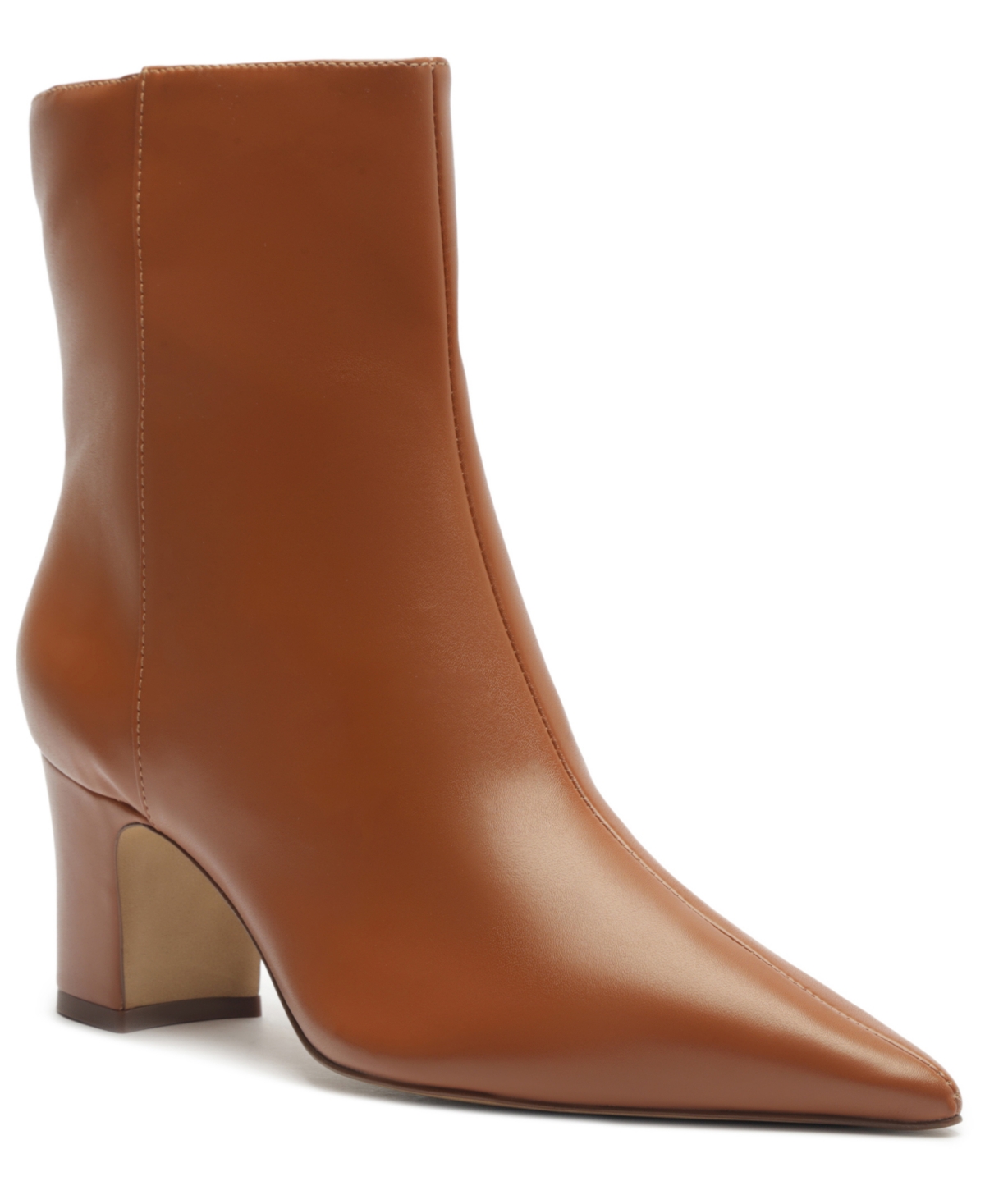 Arezzo Women's Jenna Block Heel Booties In Brown