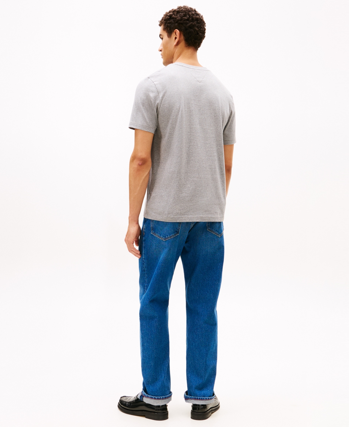 Tommy Hilfiger Men's Crewneck T-shirt In Gray