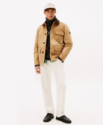Men's Waxed Point Collar Barn Jacket
