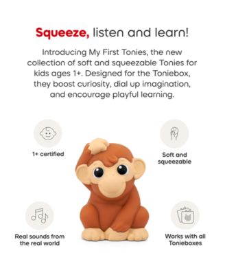 My First Tonies Jungle Set Monkey, Parrot and Tiger Figurines, 3 Pack