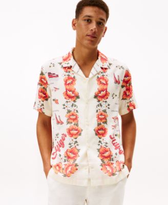 Tommy Hilfiger - Men's Catalina Printed Short Sleeve Shirt