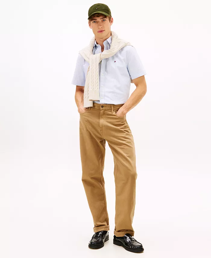 Men's Heritage Oxford Stripe Short Sleeve Shirt - thumbnail 6