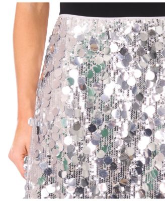 Women's Sequin Paillette Mini Skirt