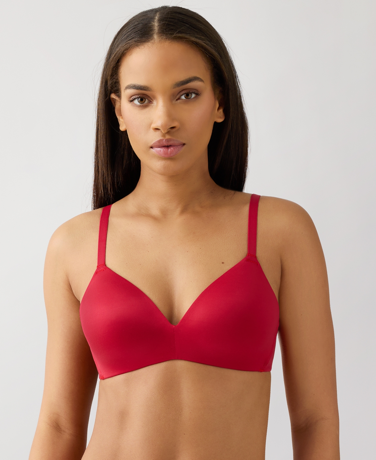B.tempt'd By Wacoal Women's Future Foundation Wire-free Bra 956281 In Red