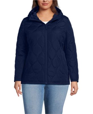 Plus Size FeatherFree Quilted Insulated Jacket