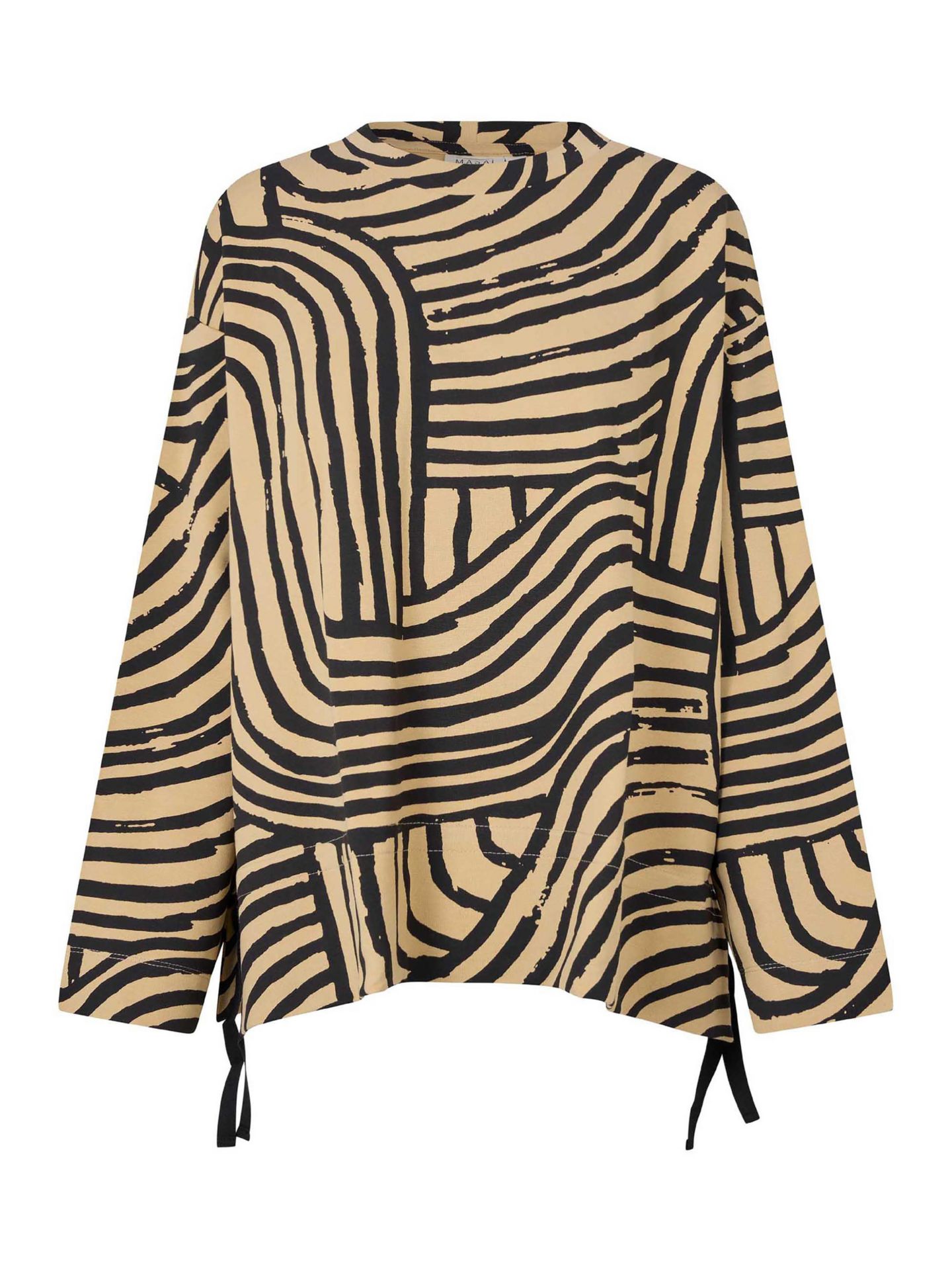 Женский топ Masai Copenhagen MaBidia Long Sleeve Jersey, цвет: Travertine — фото 8