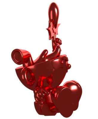 x Shopville: Cuphead Collection - Cuphead Red Chrome Vinyl Figure [Limited Edition 500]