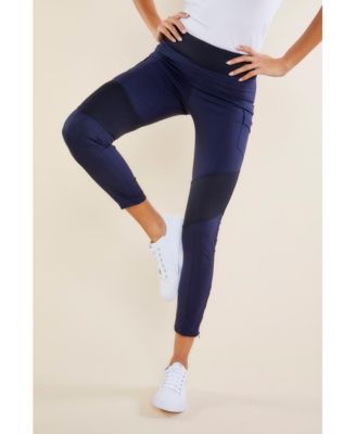 Women's The Andrea Contrast-Panel Legging