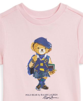 Girls 2T-6X Polo Bear Cotton Jersey Dress
