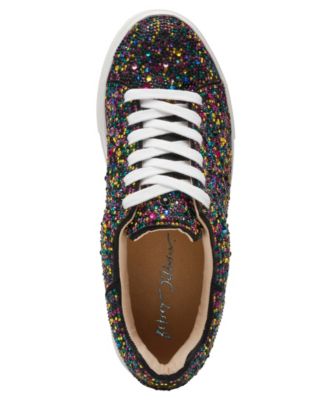 Betsey Johnson Women's Sidny Lace-Up Platform Sneakers