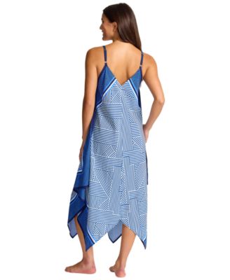 Women's Stripe Scarf Dress