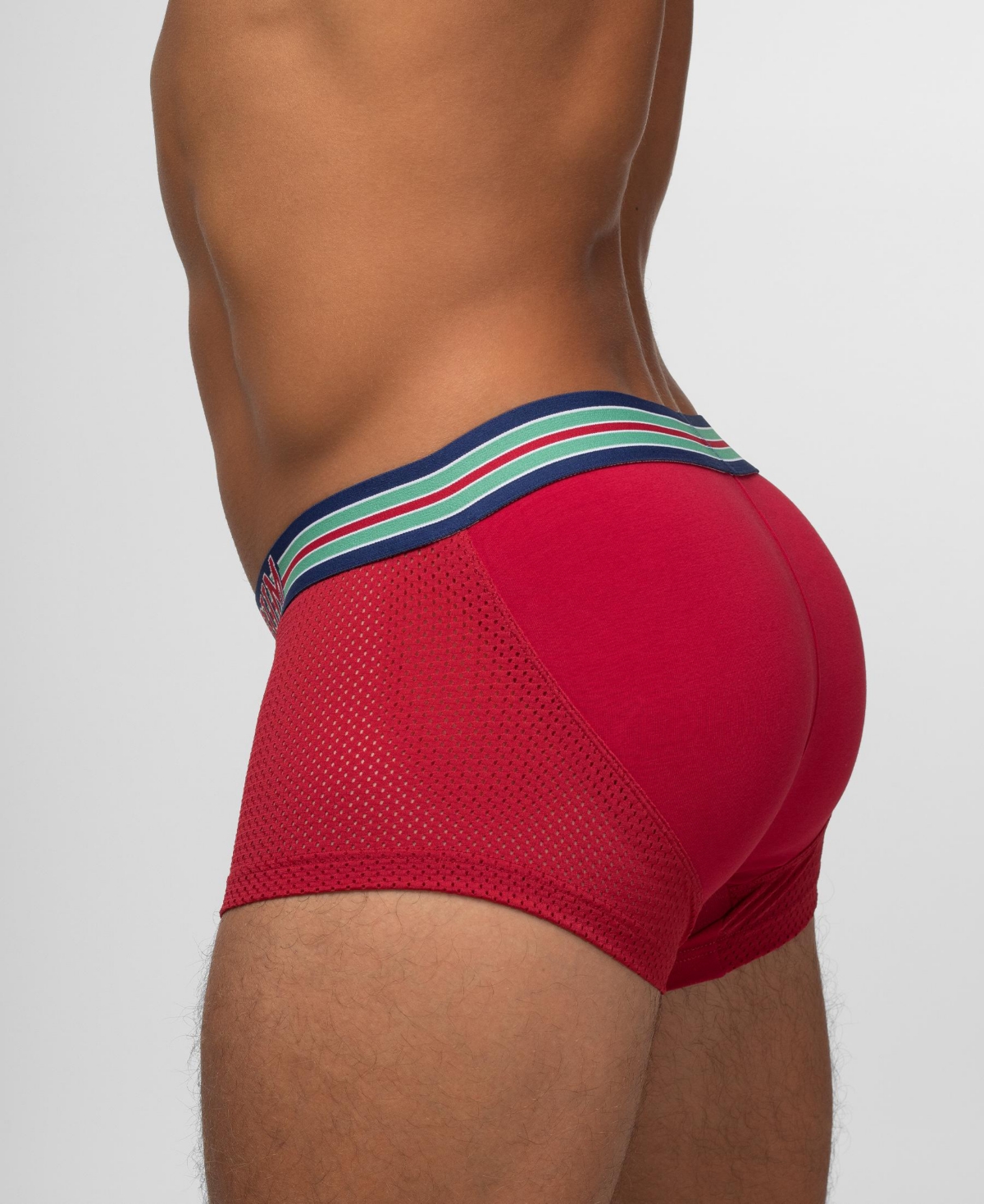 Rounderbum Men's Varsity Lift Trunk 3-Pack