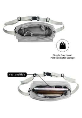 Women's Waterproof over shoulder bag - Multi-Pocket Crossbody Victoria Hyde Sidney