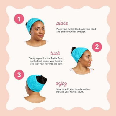 Get Ready with Me Hair Towel Wrap Set, 2-Piece