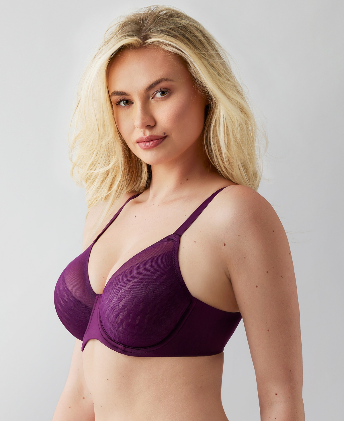 Wacoal Elevated Allure Full Coverage Underwire Bra In Purple