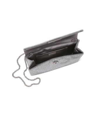 Woman's Jayden Fully Crystal Mini Envelope Clutch
