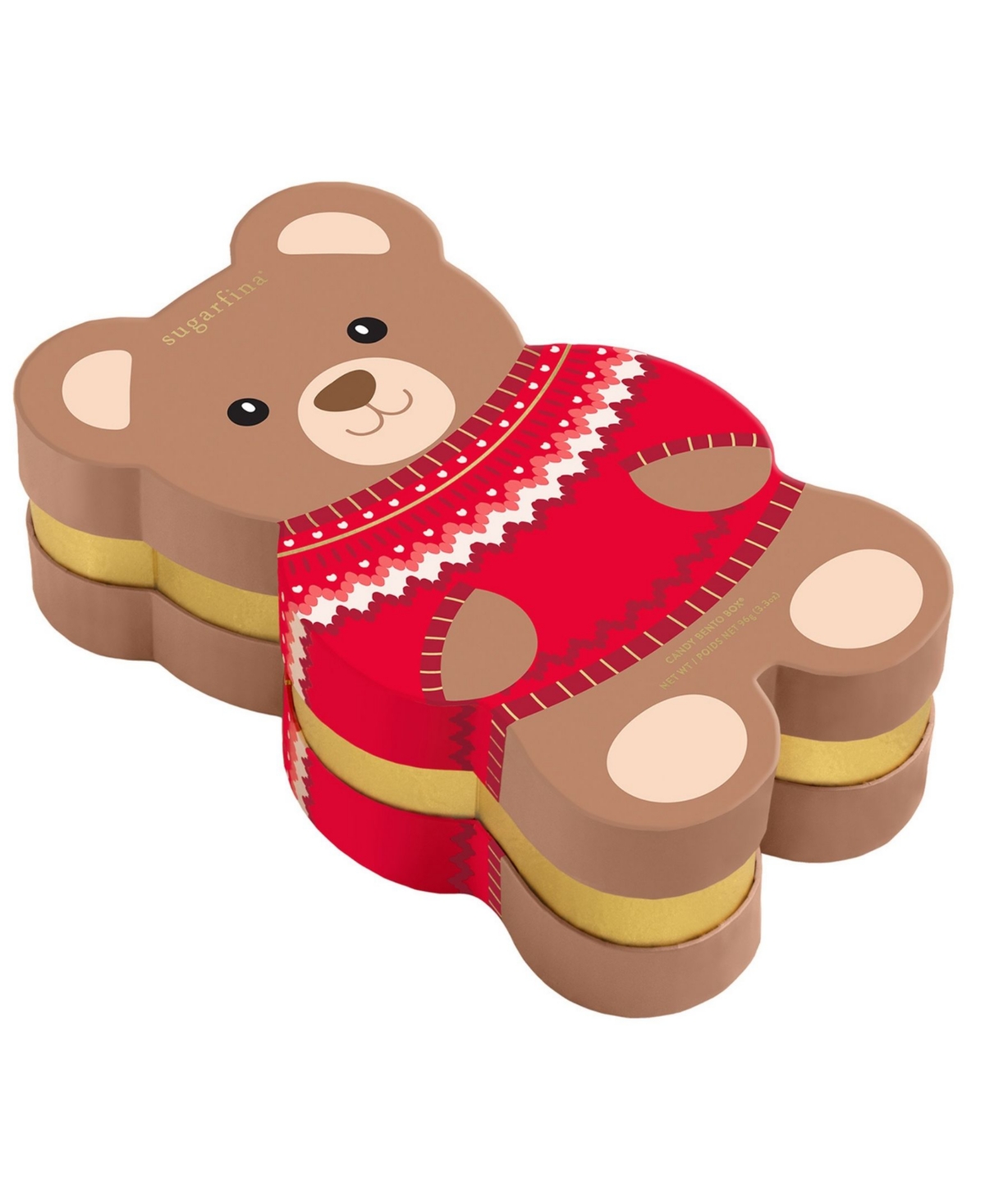 Sugarfina Holiday Bear Candy Bento Box Duo, 2 Piece In Multi
