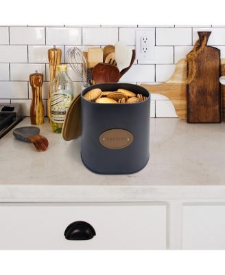 Kitchen Food Storage and Organization 5 Piece Canister Set with Bamboo Lids