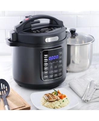 6 Quart 11-in-1 Electric Pressure Cooker, Multi-Cooker with Stainless Steel Crock