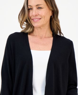 Petite Open-Front Cardigan, Macy's Exclusive