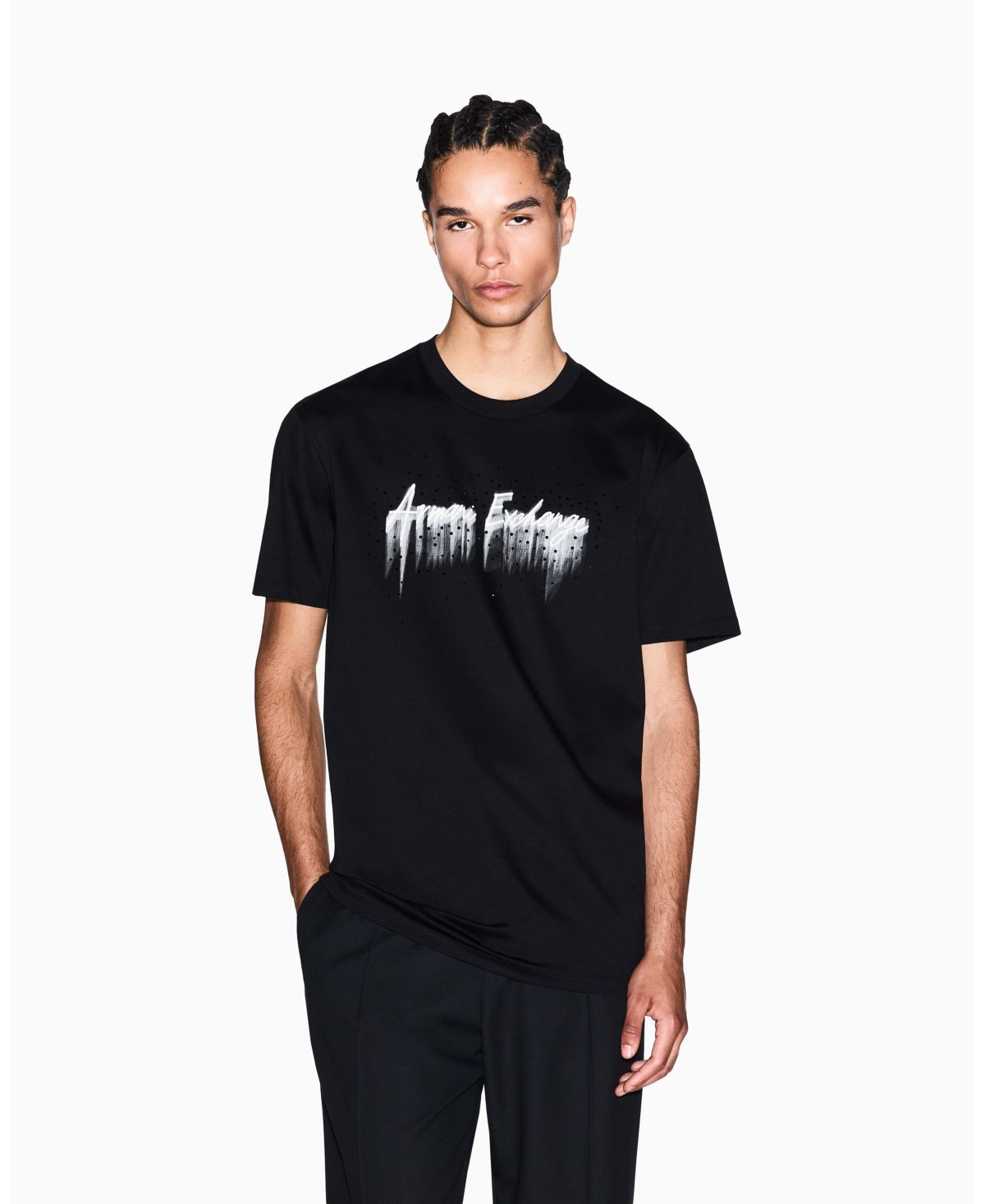 Мужская футболка с графическим принтом 