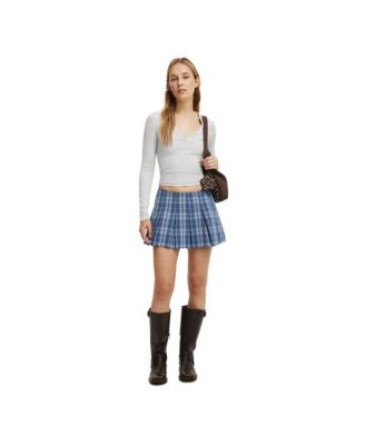 Women's Mae Pleated Mini Skirt