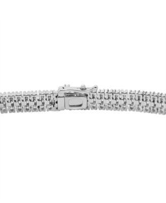 Diamond Tennis Bracelet (5 ct. t.w.) in 10k White Gold, Macy's Exclusive
