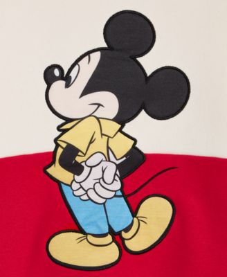 Kids XS-XL Mickey Mouse Crewneck Sweatshirt, Macy's Exclusive