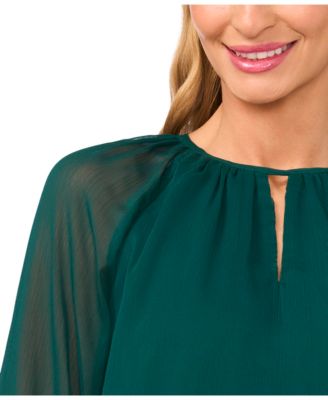 Women's Tiered Flowy Long Sleeve Top