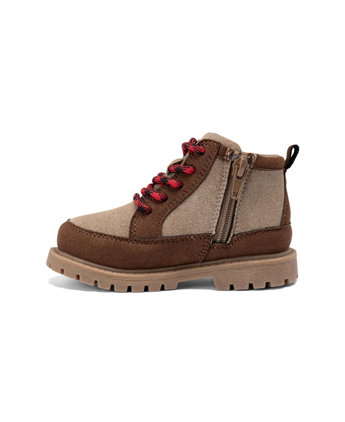 Carter's 4-12 Wolf Lace-up Boots In Brown