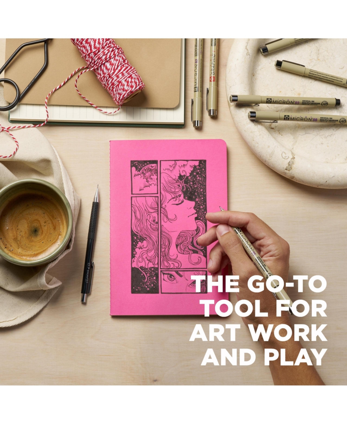 Sakura Pigma Micron Cube Collection Ink Pen Set