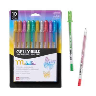 Gelly Roll Metallic Gel Pen 10 Pack